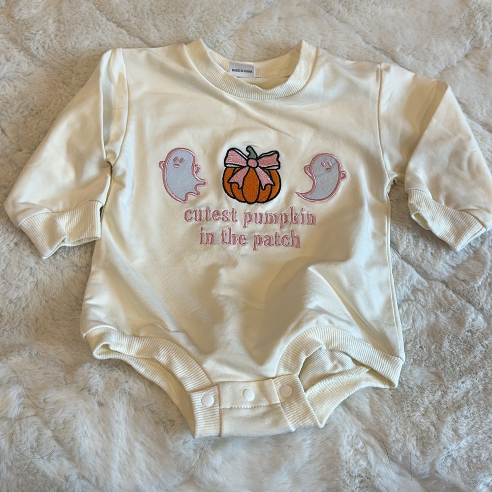 NWOT Baby Girl Fall Bubble